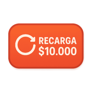 Recarga $10.000